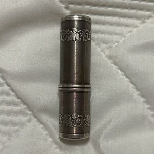 Source Unknown Silver Lipstick Case